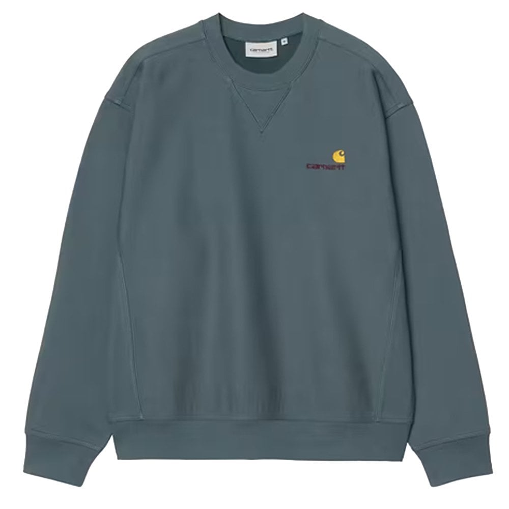 American Script Sweatshirt - Office Blue