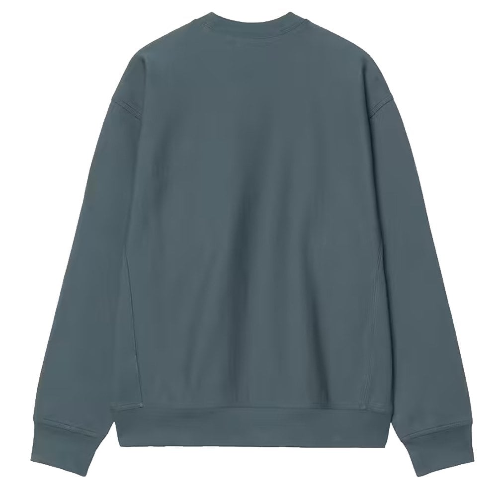 American Script Sweatshirt - Office Blue