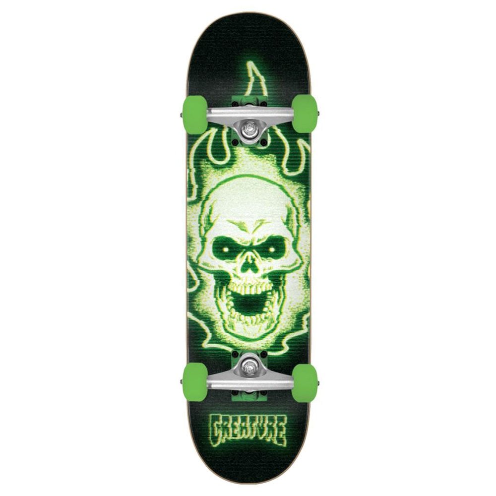 Bonehead Glitch Complete Skateboard - Black