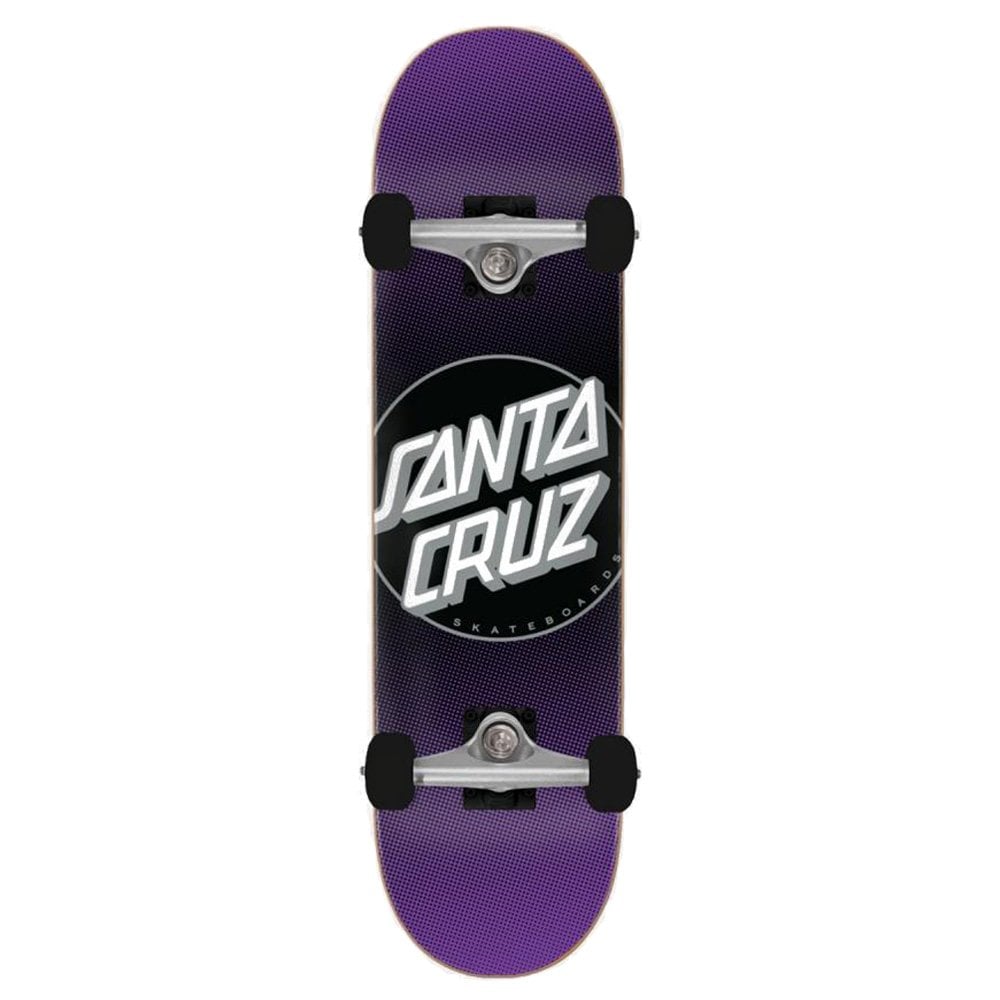 Other Dot Gradient Complete Skateboard - Purple/Black