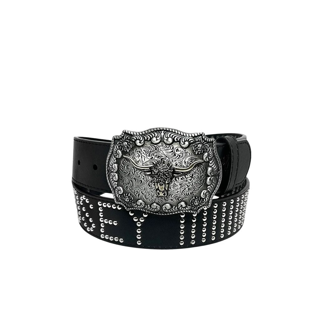 Interchangeable Buckle Belt - Black