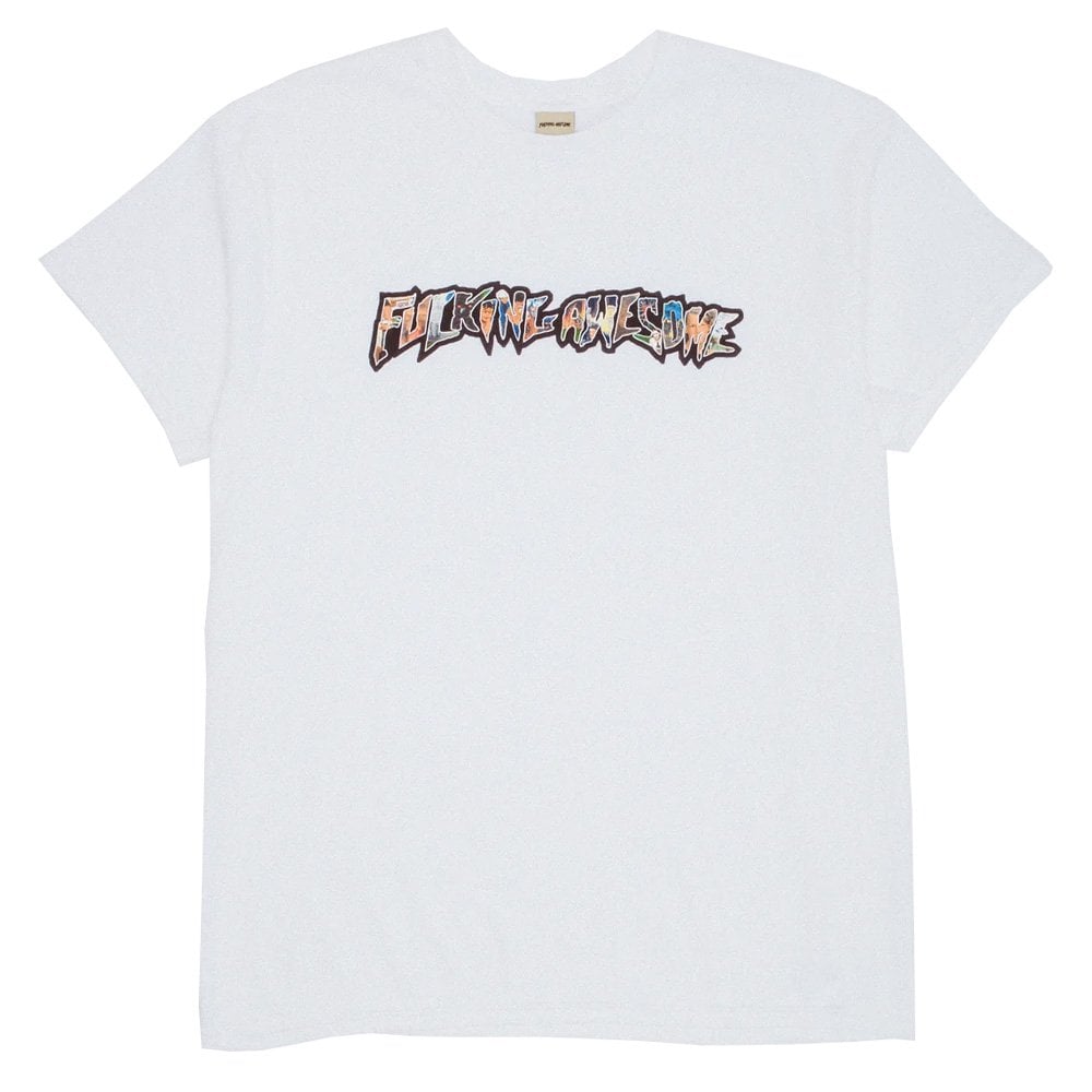 Dill Collage Logo T-Shirt - White