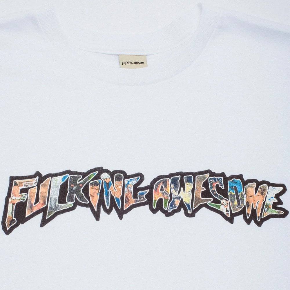 Dill Collage Logo T-Shirt - White