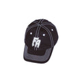 Seduction Contrast Stitch 6 Panel - Black