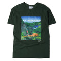 Mountains T-Shirt - Forest Green