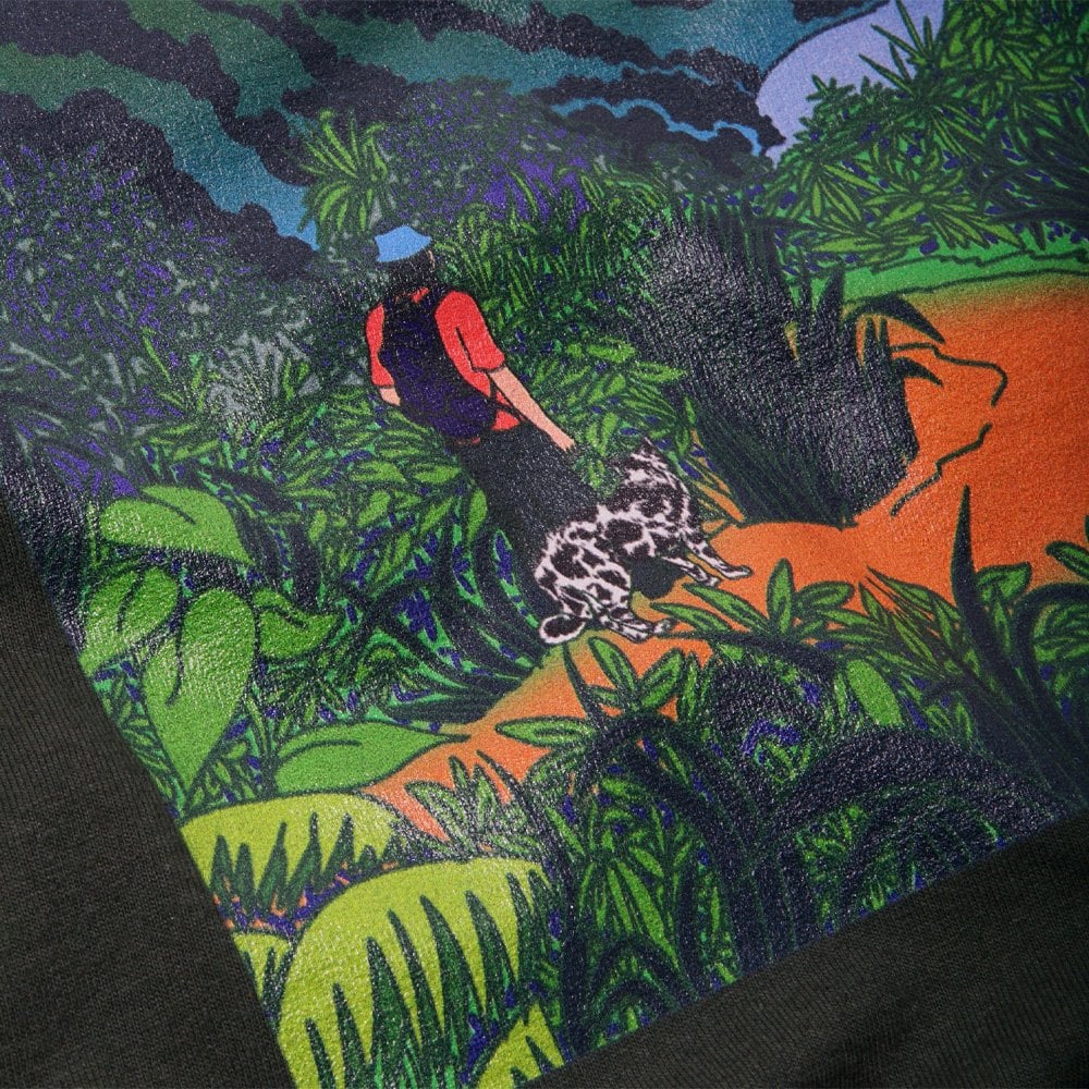Mountains T-Shirt - Forest Green