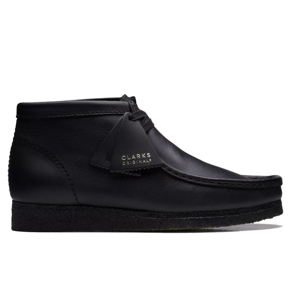 Wallabee Boot  - Black Leath
