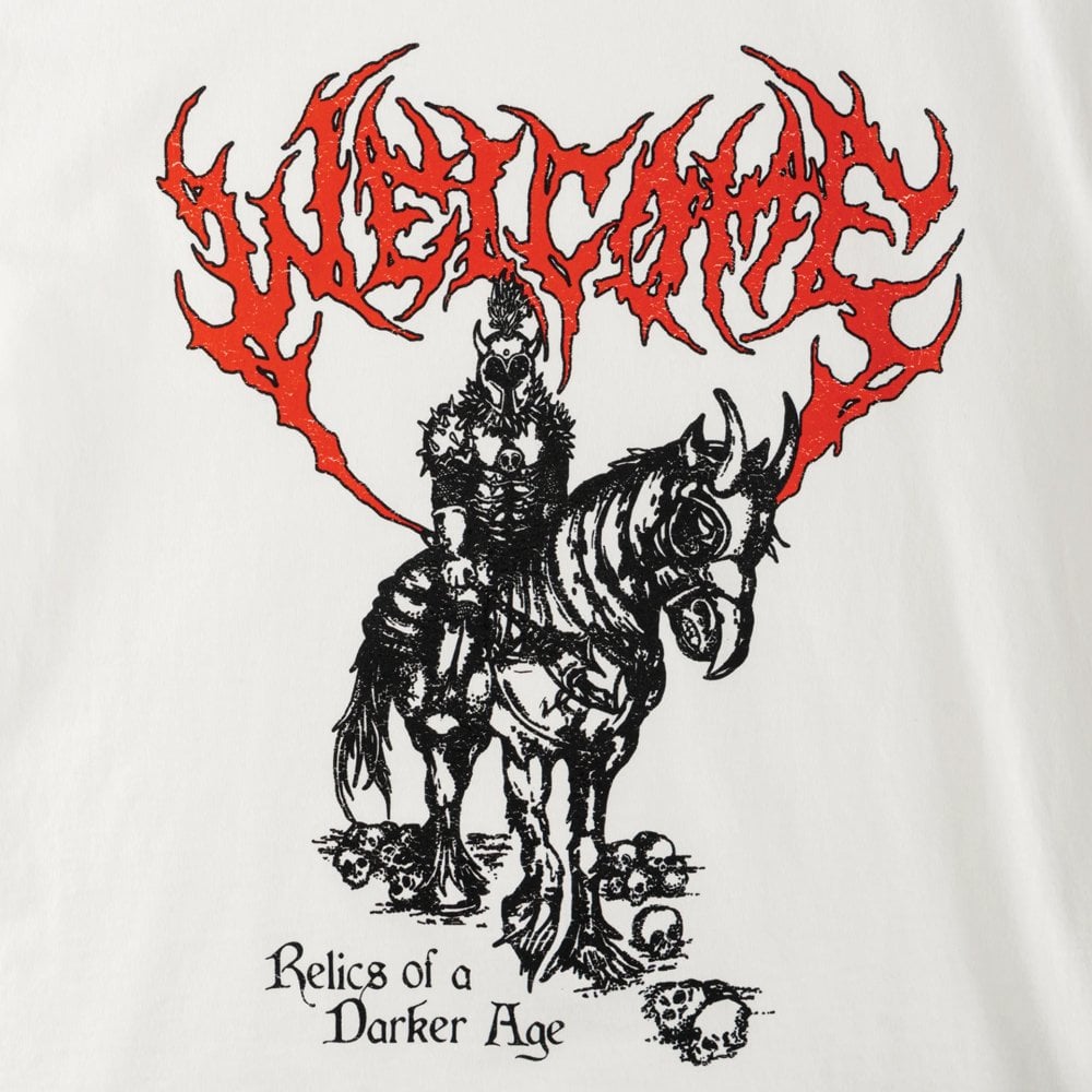 Relic Boxy Garment-Dyed T-Shirt - White