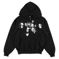Nonagram Zip Hood - Black