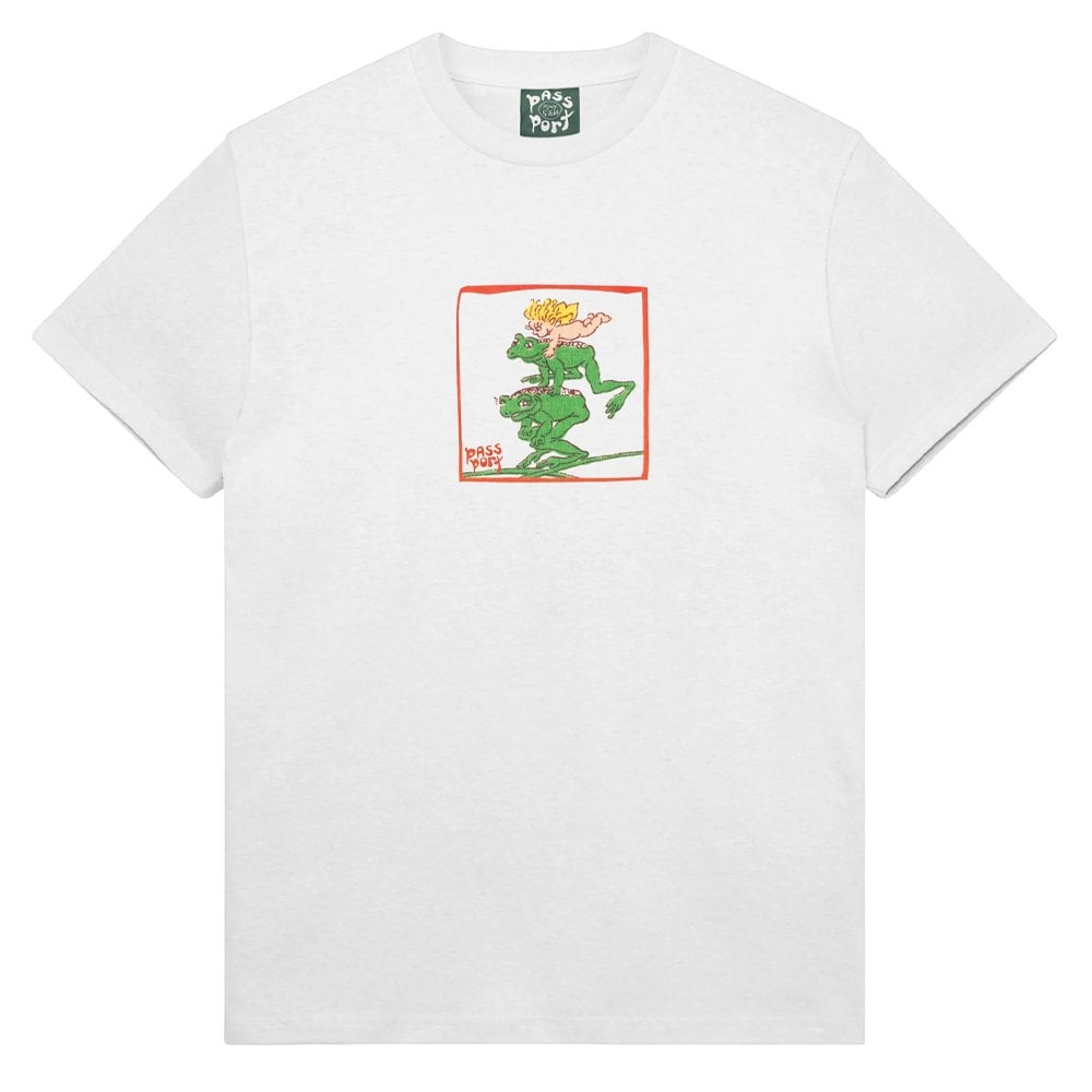 x May Gibbs Leap Frog T-Shirt - White
