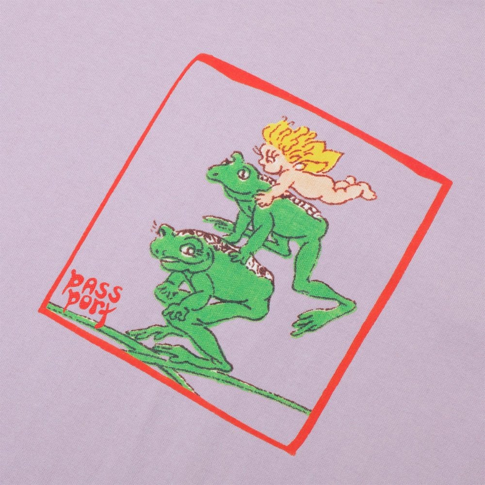 x May Gibbs Leap Frog T-Shirt - Lavender