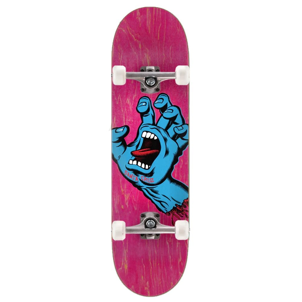 Screaming Hand Complete Skateboard 7.8 - Pink
