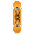 Pinstripe Eagle Complete Skateboard 7.3 - Yellow