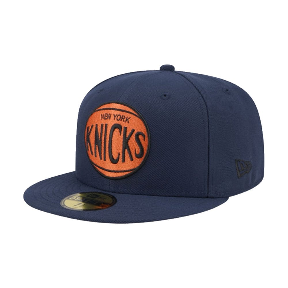 New York Knicks 5950 Fitted Cap - Navy