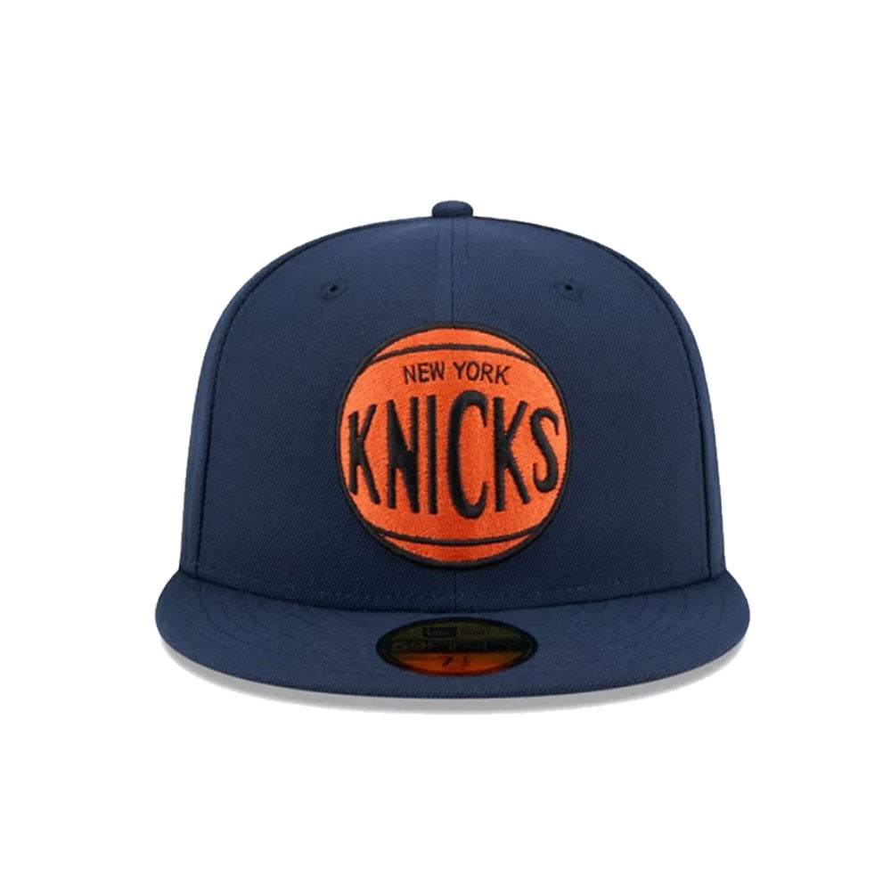 New York Knicks 5950 Fitted Cap - Navy