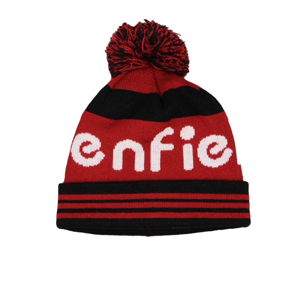 Sandford Beanie - Red/Black