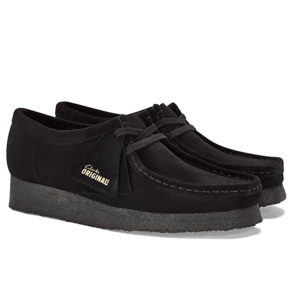 Wallabee - Black Suede
