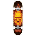 Bonehead Glitch Complete Skateboard - Orange/Multi