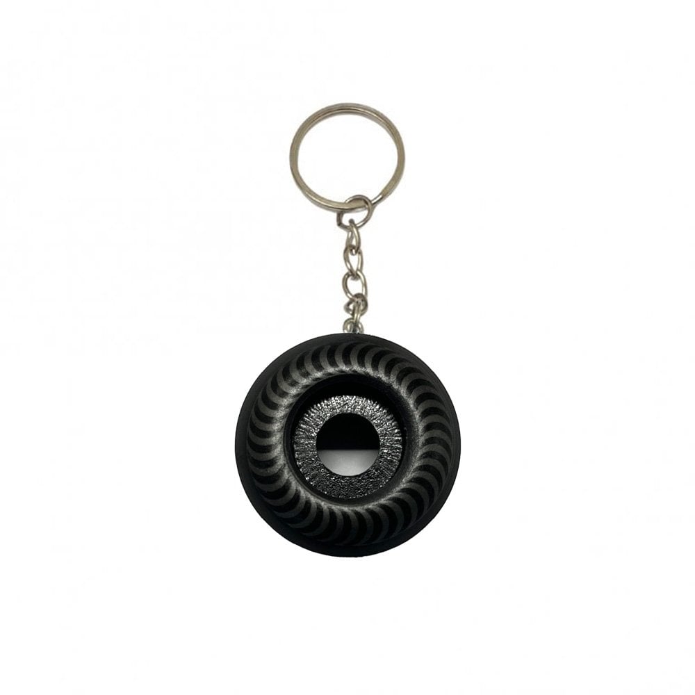 Wheel Keychain - Black
