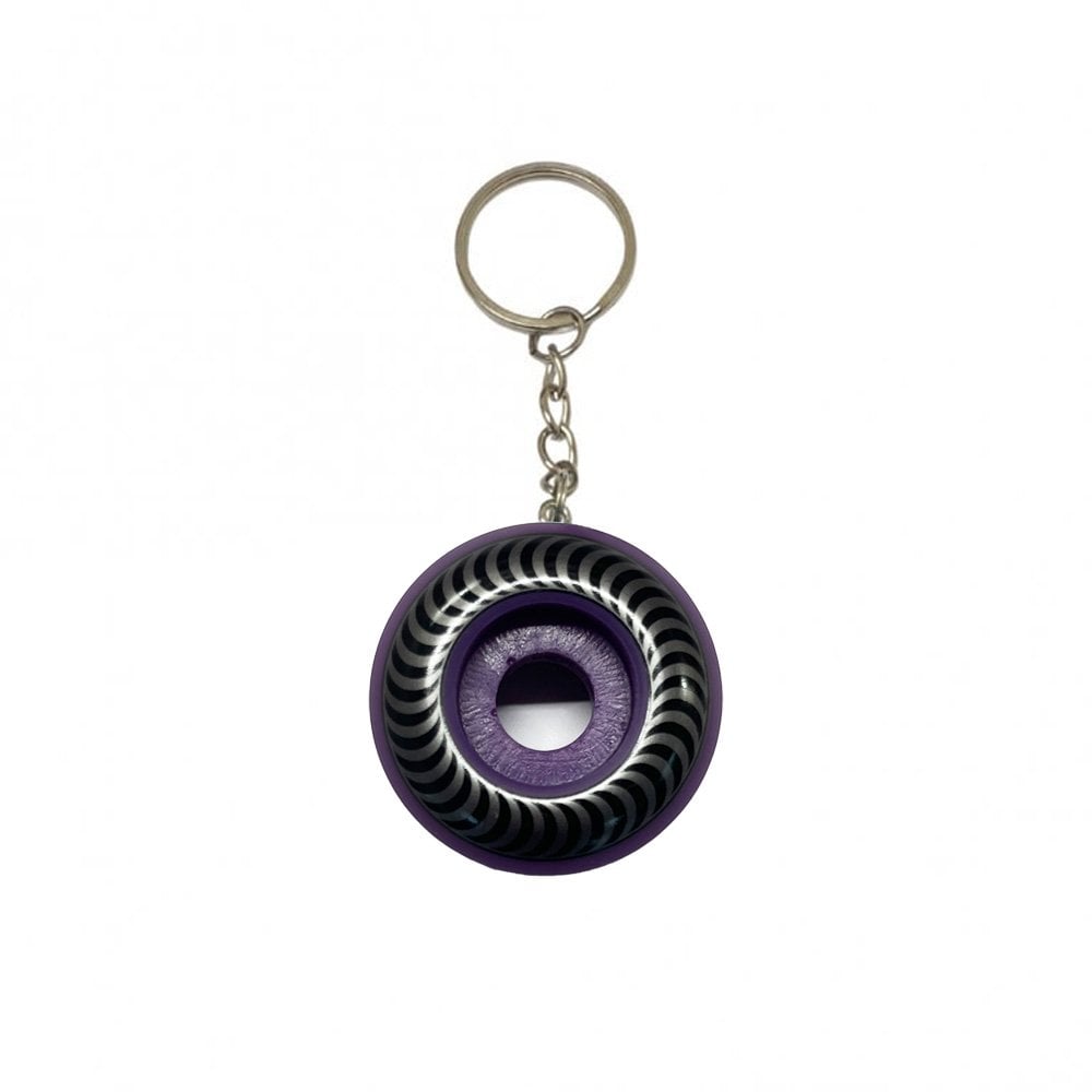 Wheel Keychain - Purple