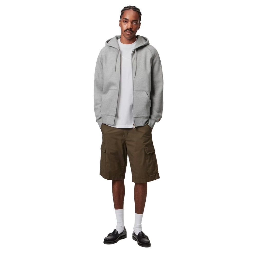 Hooded Chase Jacket - Grey Heather