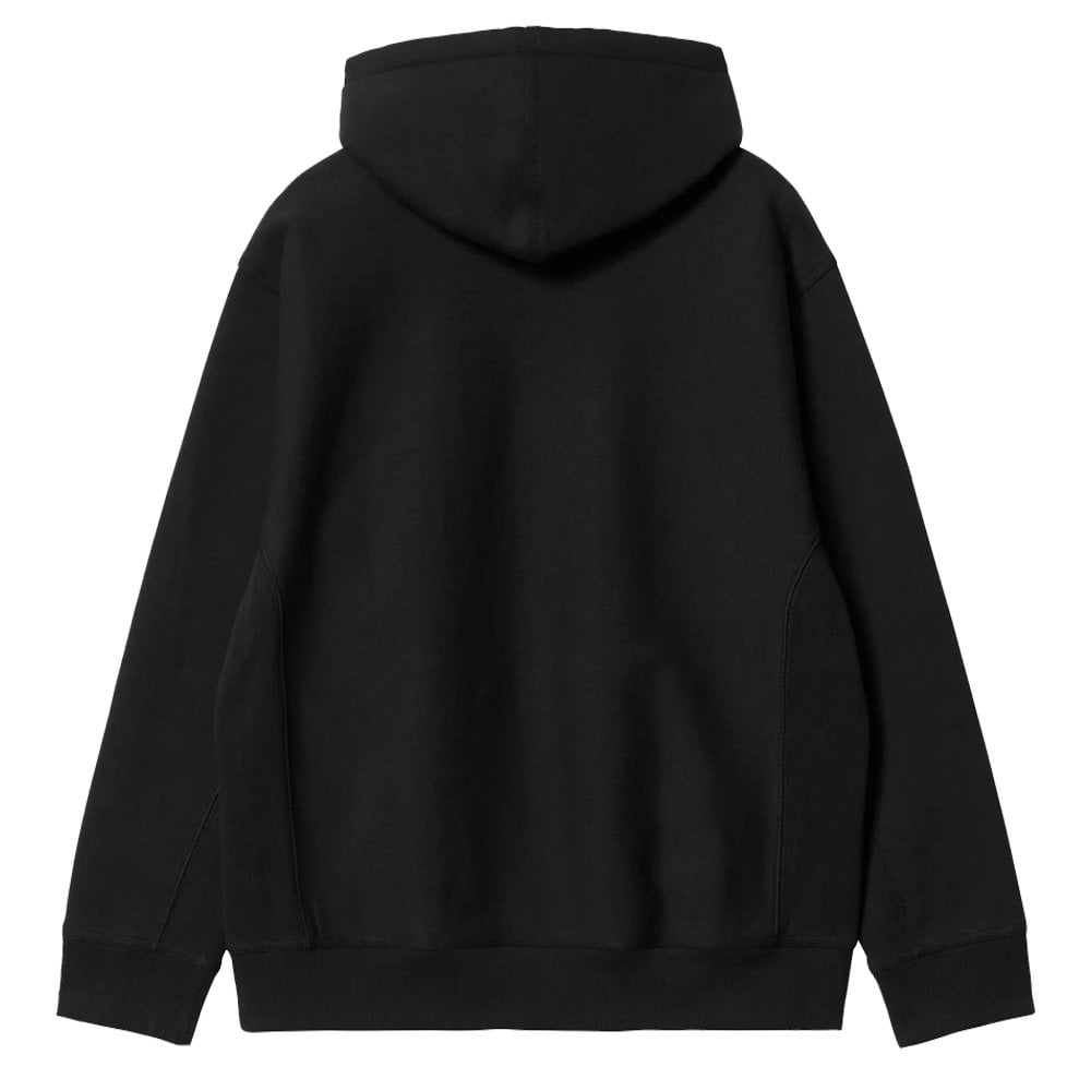Hooded American Script Sweatshirt - Black