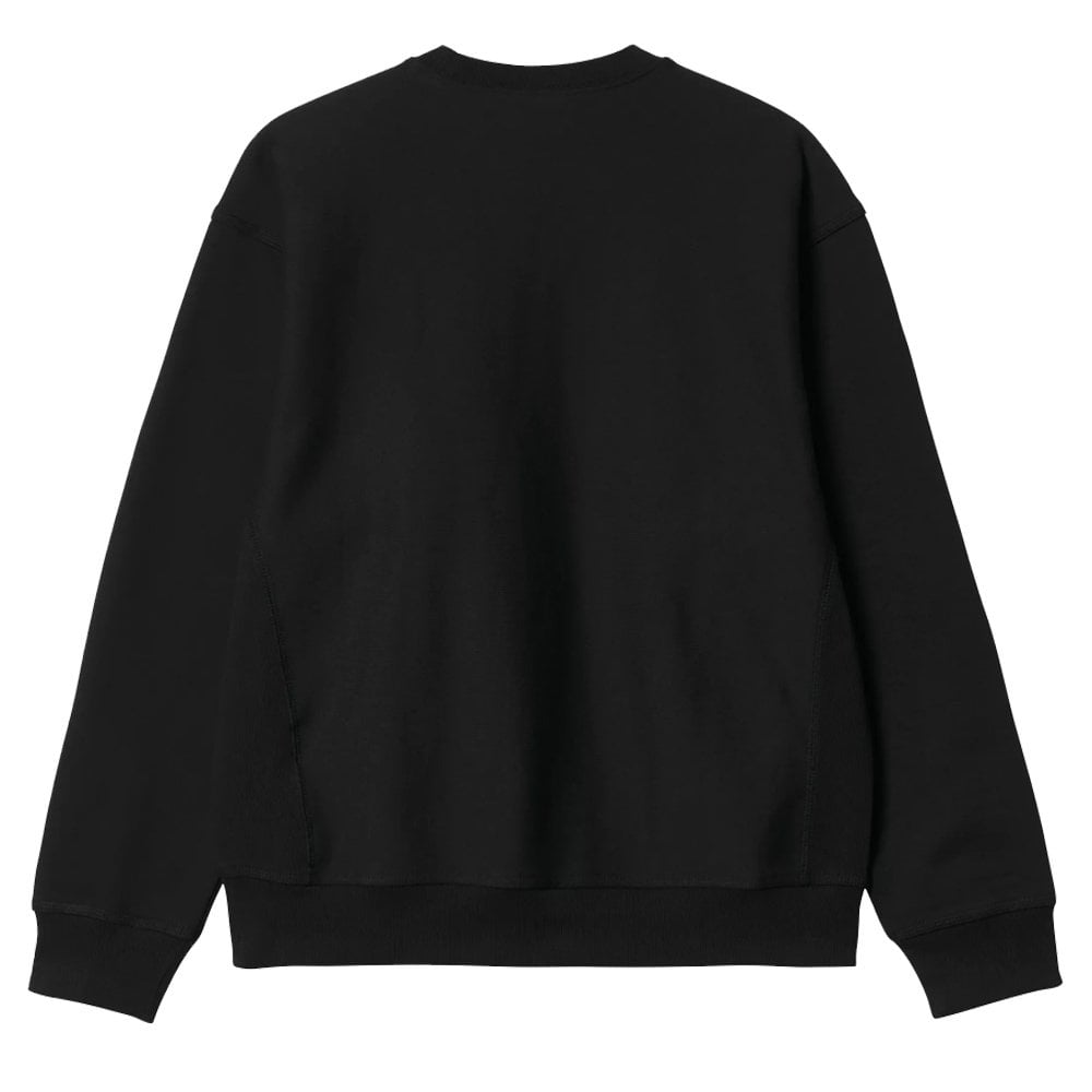 American Script Sweatshirt  - Black