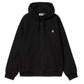 Hooded American Script Jacket - Black