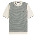 Tonic Waffle Knitted T-Shirt - Ecru