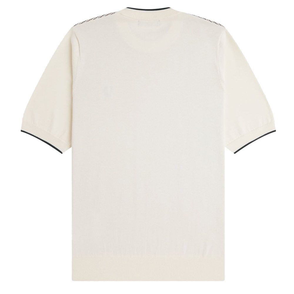 Tonic Waffle Knitted T-Shirt - Ecru