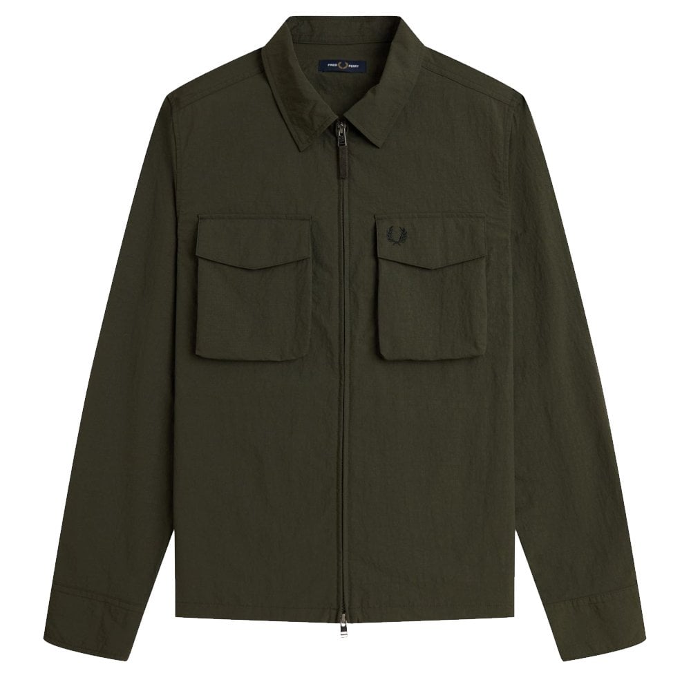Ripstop Pocket Overshirt - Hunting Grn