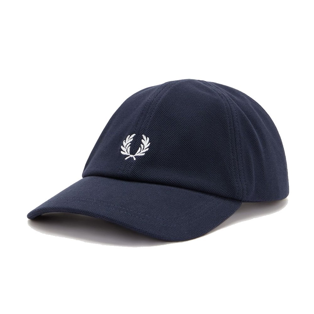 Piqué Classic Cap - Navy/Snow