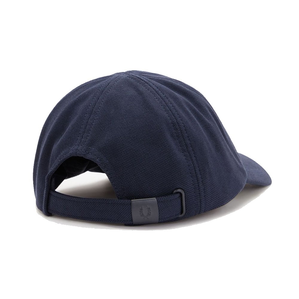 Piqué Classic Cap - Navy/Snow