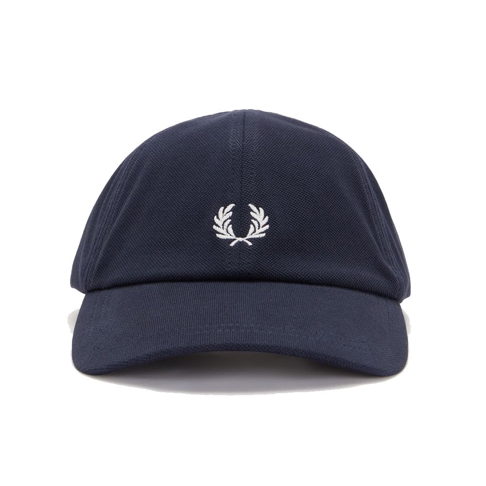 Piqué Classic Cap - Navy/Snow
