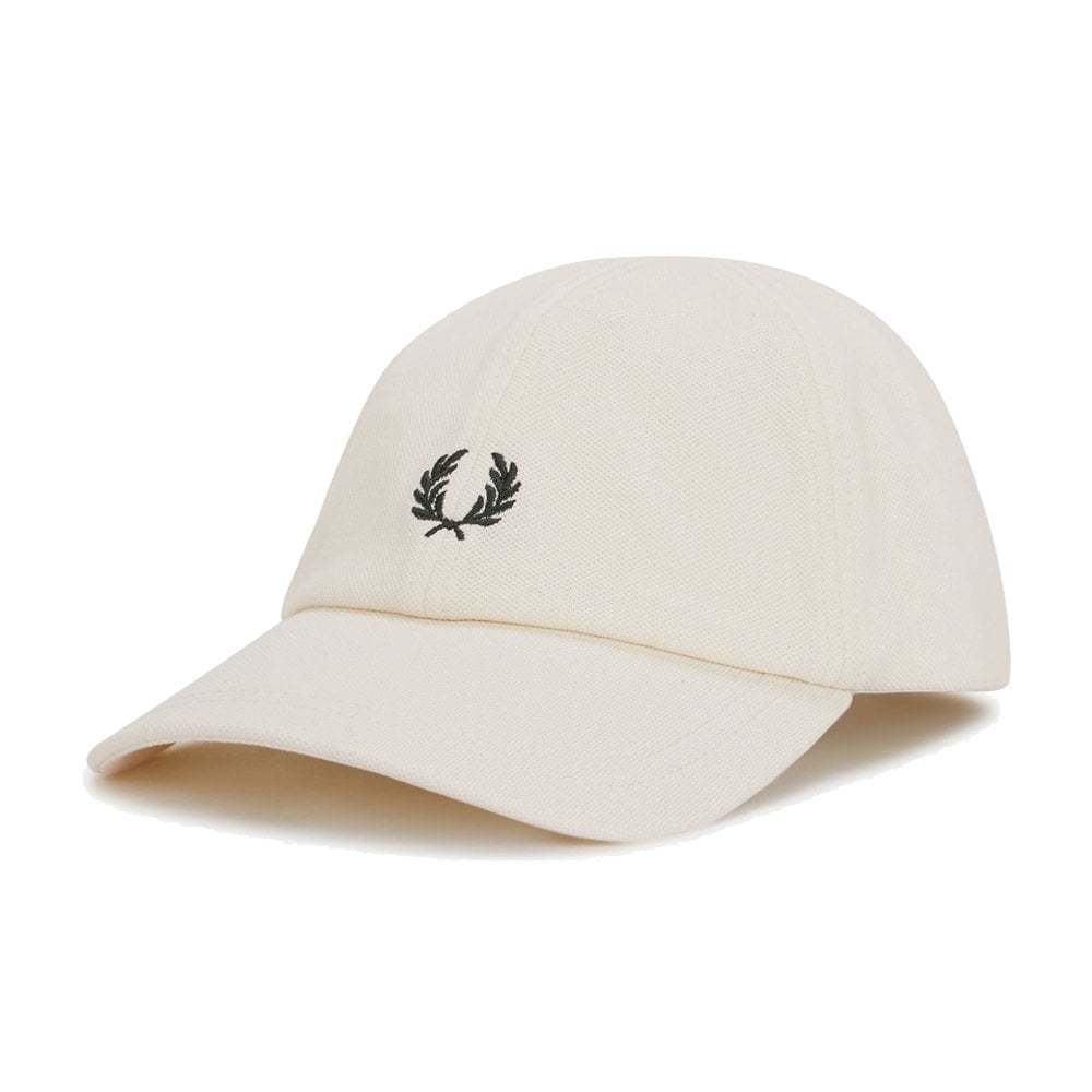 Piqué Classic Cap - Ecru/Grass