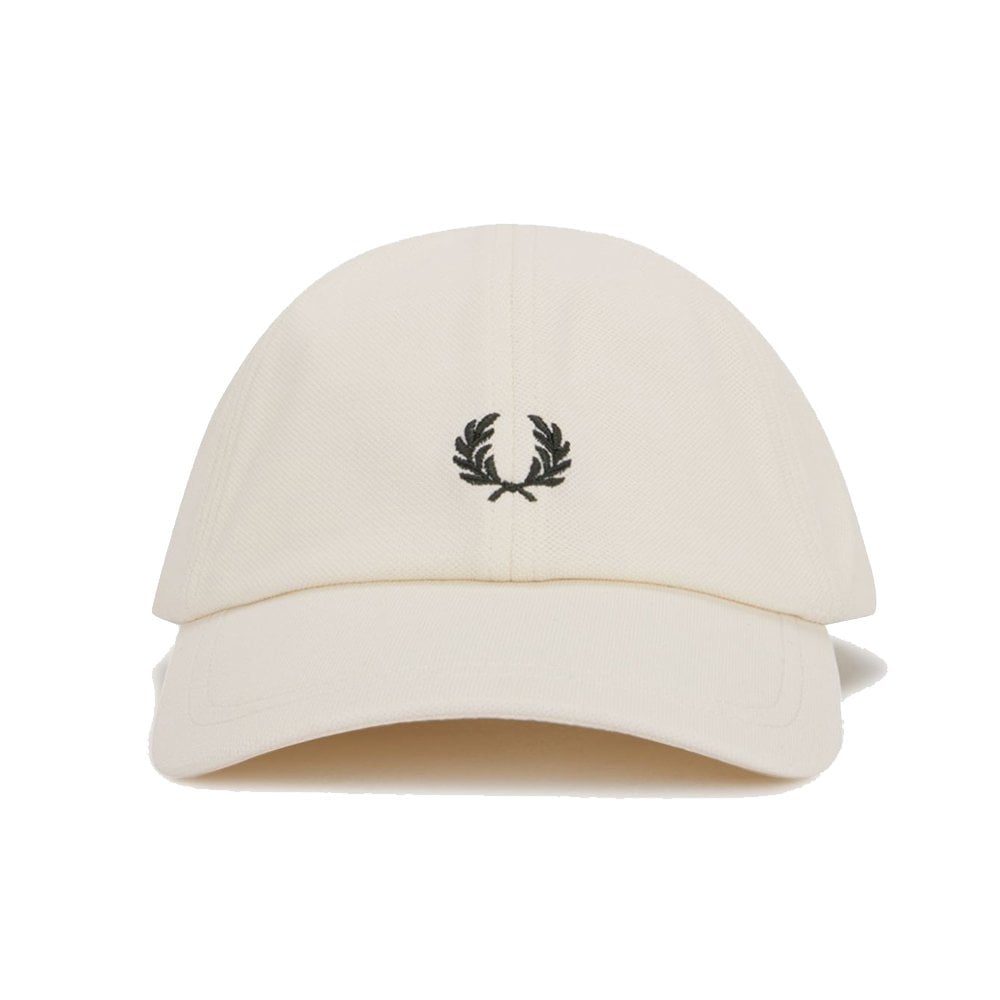 Piqué Classic Cap - Ecru/Grass