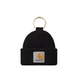 Mini Watch Hat Keychain - Black