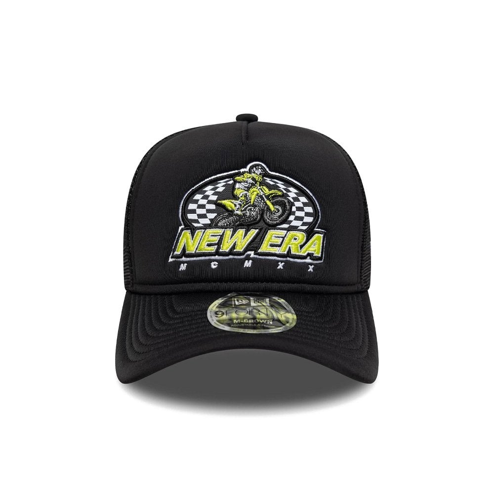Graphic 9FORTY M-Crown A-Frame Trucker - Black