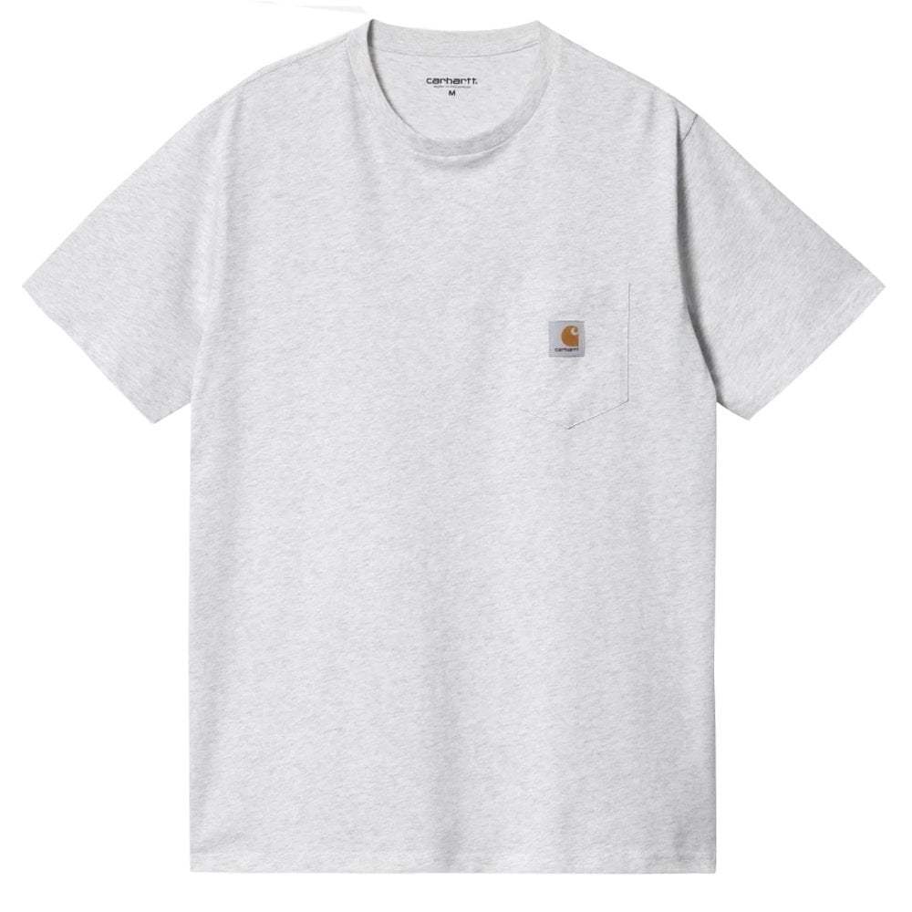 Pocket T-Shirt  - Ash Heather