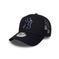 New York Yankees MLB Outline 9FORTY E-Frame Trucker Cap - Navy