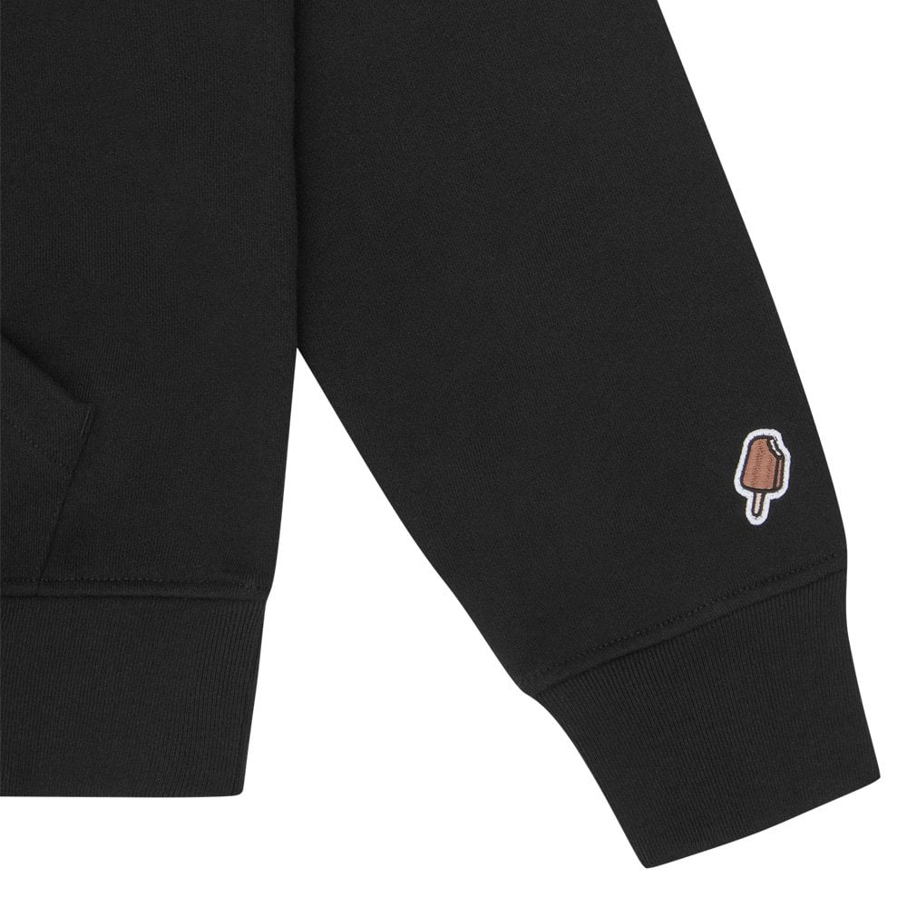 Choc Chip Running Dog Hoodie - Black