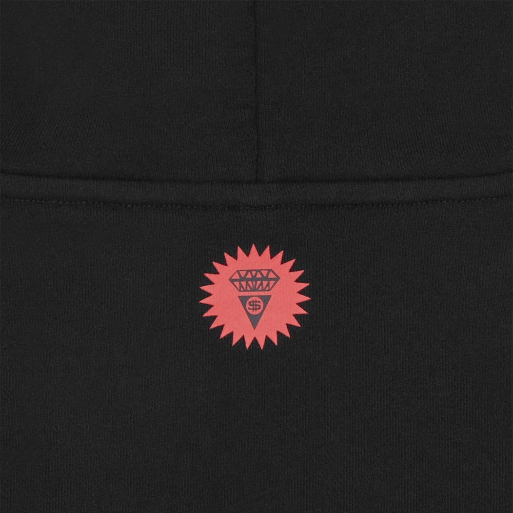 Choc Chip Running Dog Hoodie - Black
