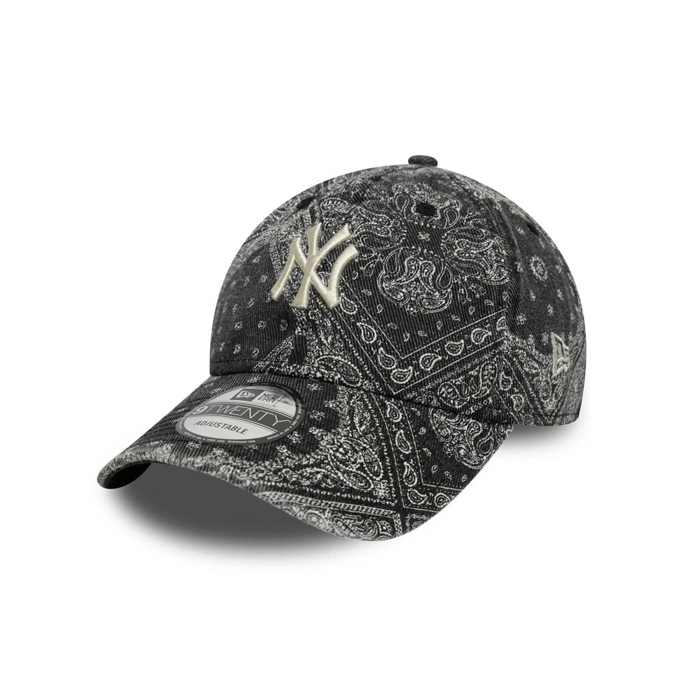 New York Yankees MLB Washed Paisley 9TWENTY Cap - Ny Black