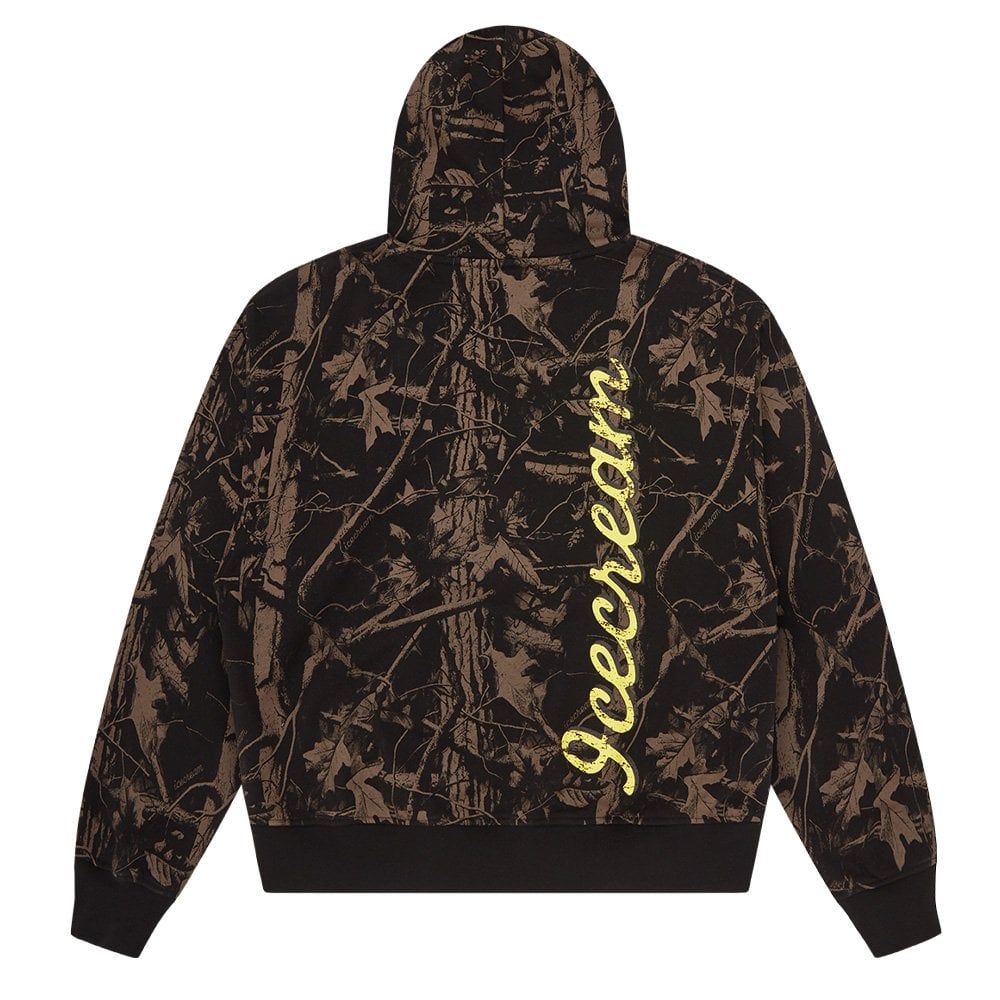 Tree Camo Hoodie - Black