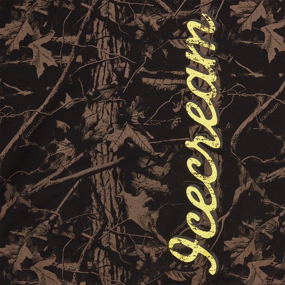 Tree Camo Hoodie - Black