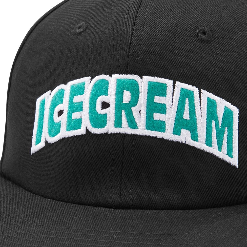 Ice Cream Snapback - Black