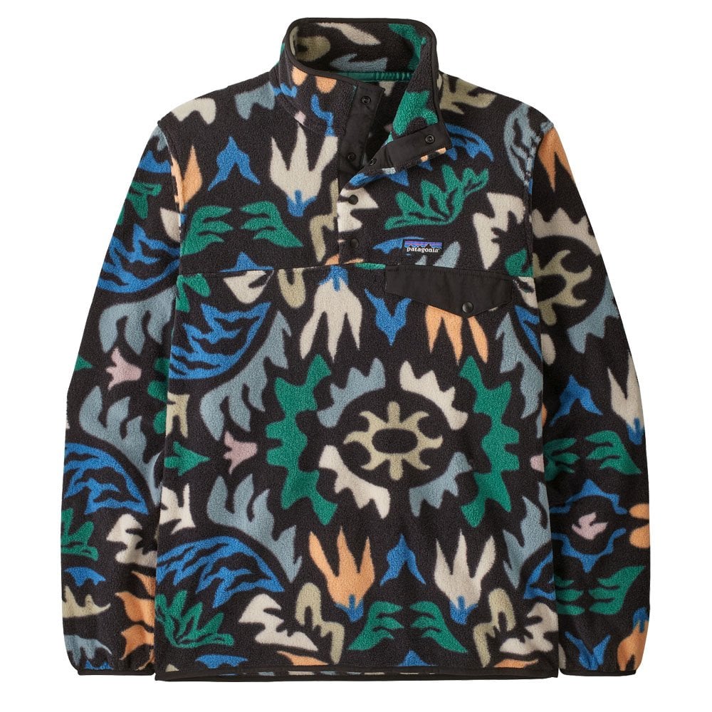 Lightweight Synchilla Snap-T Fleece Pullover - Kaleido/Blk