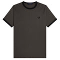 Ringer T-Shirt - Fieldgrn/Blk