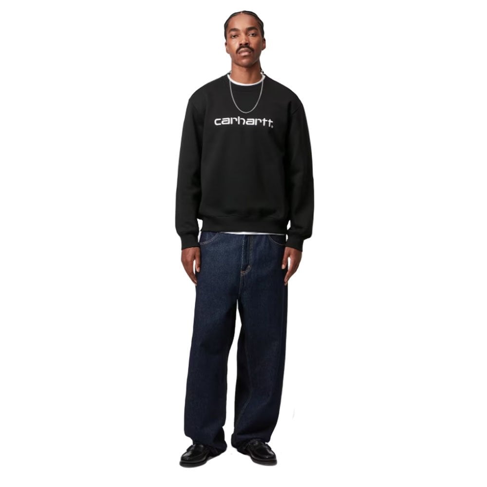 Carhartt Sweatshirt  - Black/White