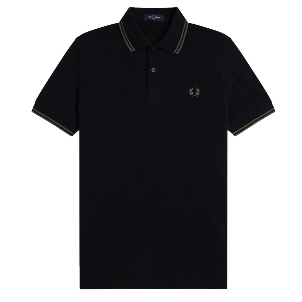 M3600 Polo - Blk/Fieldgrn